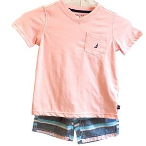 NEW! Boys 2pc Nautica Shorts Set